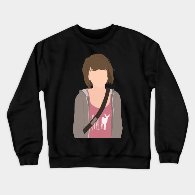 Life is Strange Max Caulfield Sticker Crewneck Sweatshirt by senaeksi